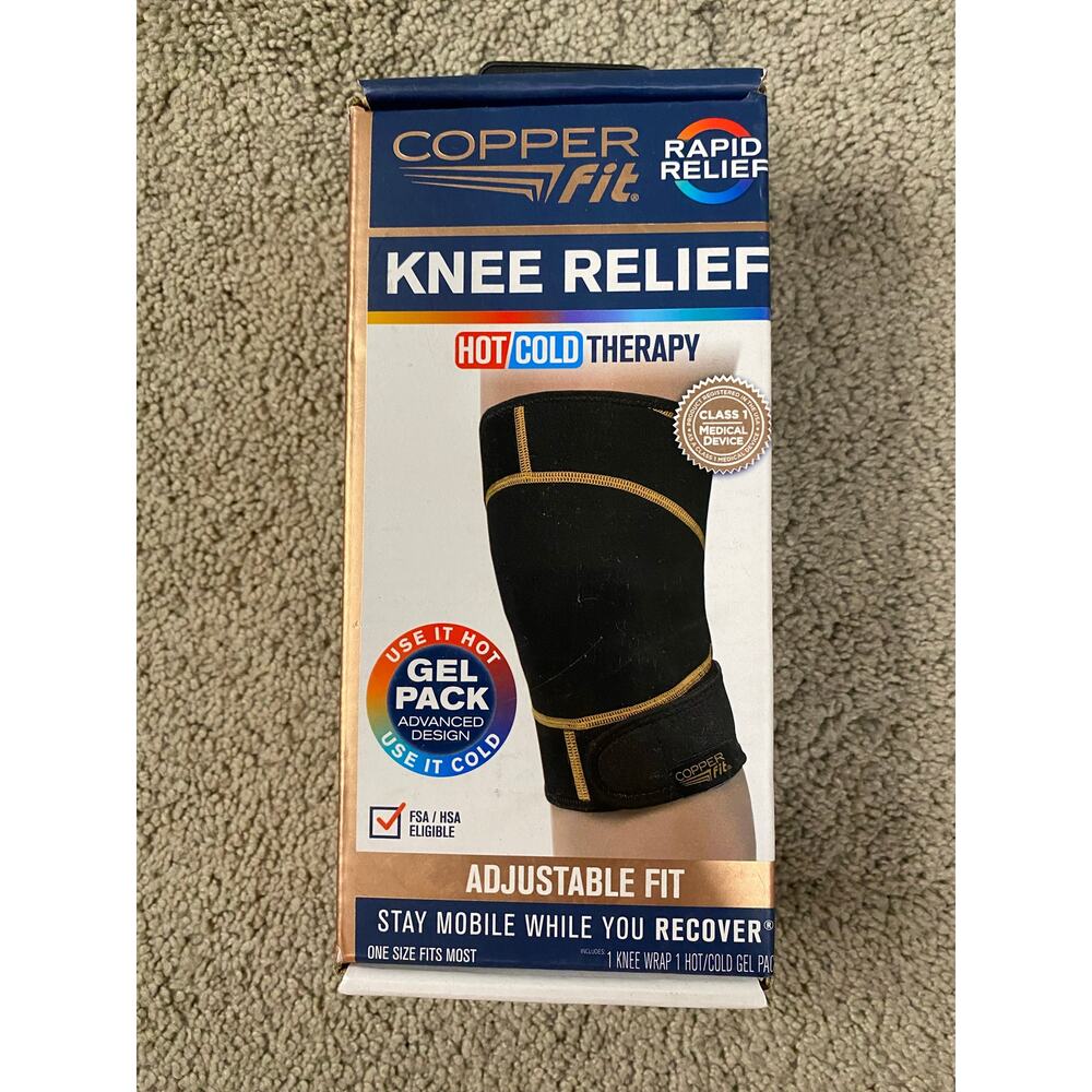 New Copper‎ Fit Rapid Relief Cold Hot Therapy Wrap, OS